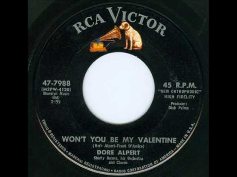 Dore Alpert - Won't You Be My Valentine (HQ)