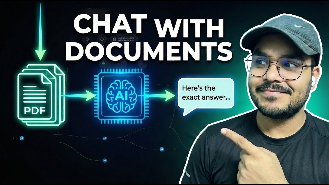 I Built a RAG Chatbot That Answers Questions Directly From Your Documents (Telegram → Supabase)