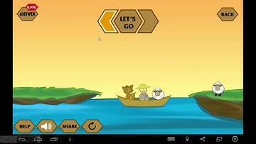 River Crossing IQ Logic 21 Game Answer