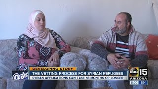 The vetting process for Syrian refugees