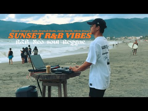 Sunset R&B Beach Vibes 🌊 Neo-Soul & Reggae Dj Set | Beats & Boards EP.1 | Steezy Gee 