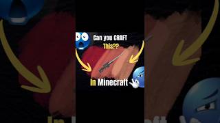 Crafting sniper in Minecraft 💥☠️#minecraft #minecraftshorts #shorts #mcpe #mod