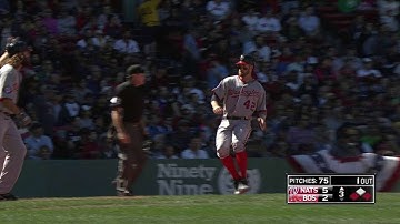 Ramos clears the bases with a double to left