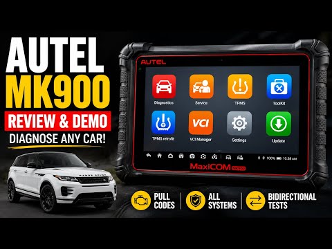 Brand New Autel Mk900bt Automotive Diagnostic Scanner