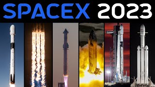 Rocket Launch Compilation 2023 - SpaceX