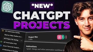 NEW ChatGPT Projects Full Guide! (Amazing Results)