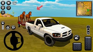 Hayvan Taşıma Simülatörü Oyunu - Truck Livestock Transport #1 - Android Gameplay screenshot 2