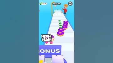 Help Donut 🍕 Bakery stack #shorts