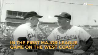 Looking back at the Giants' first game in San Francisco
