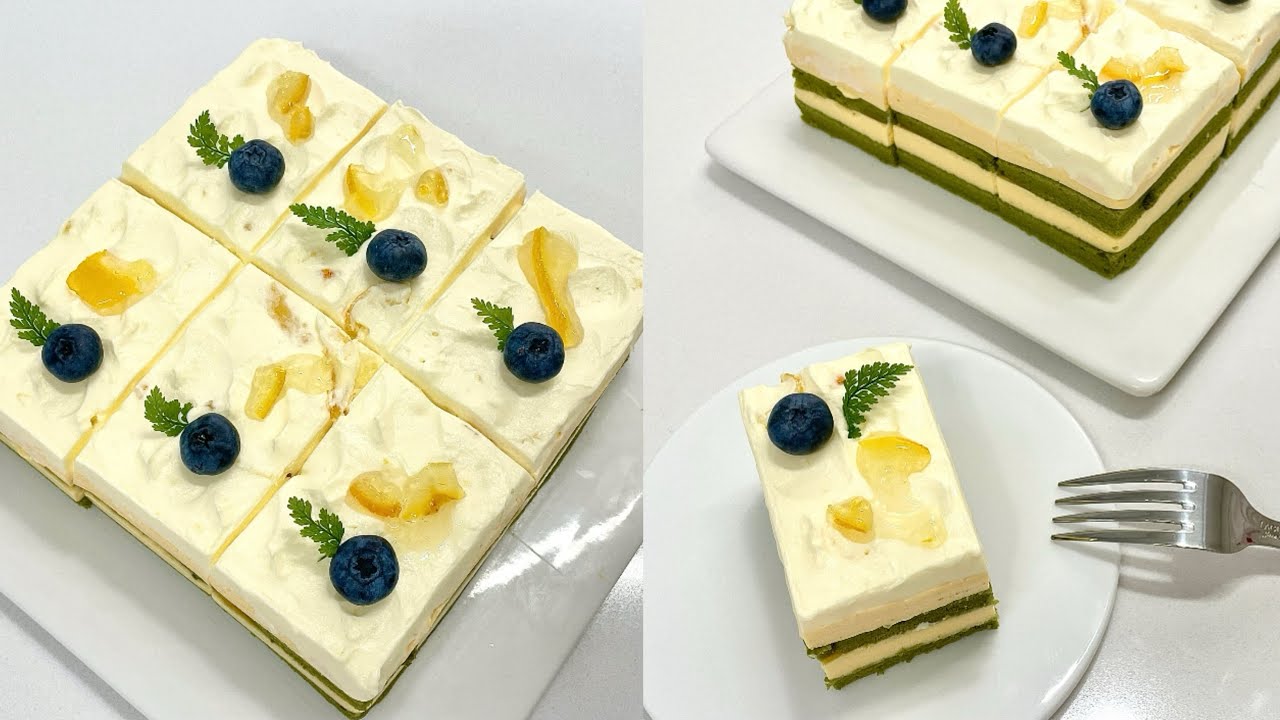 Matcha Yuzu Cake抹茶柚子蛋糕