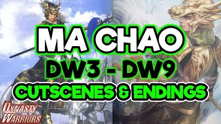 Ma Chao ALL Cutscenes & Endings - Dynasty Warriors - 4K 60 FPS