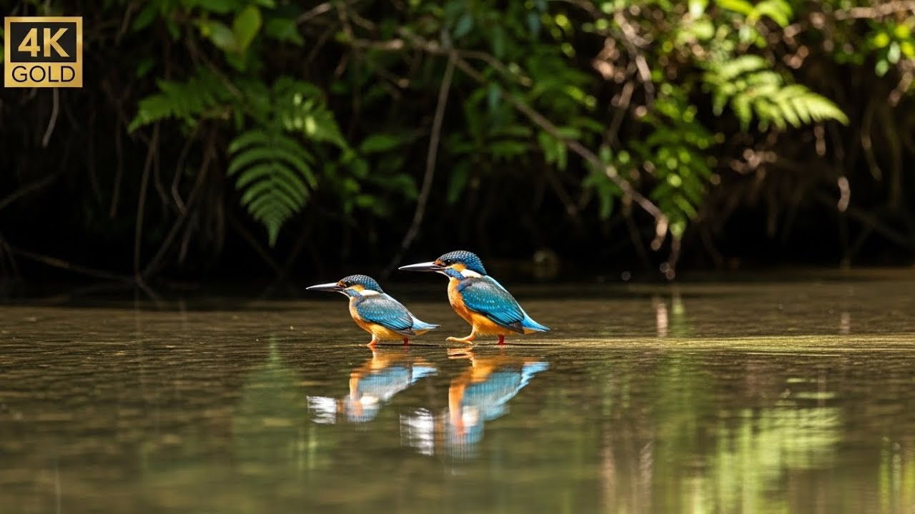 Peaceful Piano with Birds & River Sounds | Insomnia Relief, Study & Healing Music