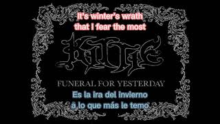 Kittie - Summer dies (Español-Inglés)