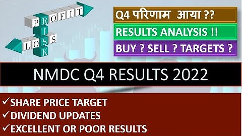 NMDC SHARE LATEST NEWS TODAY NMDC RESULTS TODAY NMDC DIVIDEND 2022 NMDC Q4 RESULTS 2022 TARGET PRICE