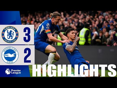 Chelsea vs Brighton [3-2] | All Goals & Extended Highlights | Premier League 2023/24