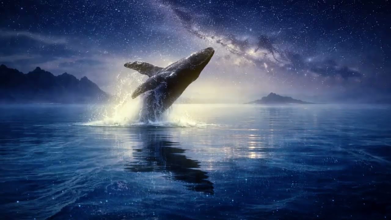 Whale Sounds with White Noise 🌊🐋 30 Minutes for Sleep, Focus & Calm｜鯨魚聲＋白噪音・30 分鐘睡眠與專注背景聲