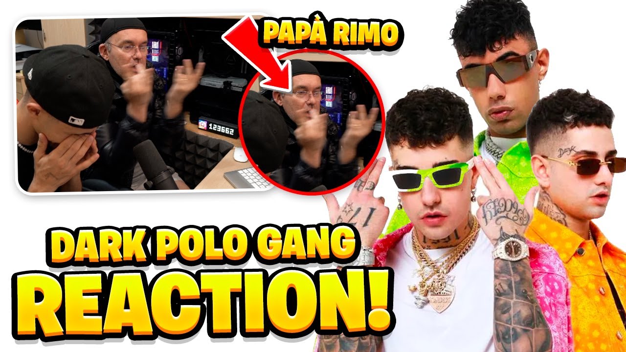 MIO PAPÀ REAGISCE alla DARK POLO GANG PER la PRIMA VOLTA! *CONO GELATO*