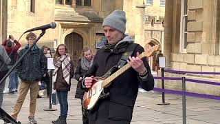 Pulp Fiction’s Misirlou, Dick Dale - busking in the streets of Bath, UK