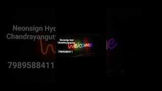 Neonsign Hyderabad Chandrayangutta Led Name Board Any Name Of Your Choice Can Make In Led Call Like