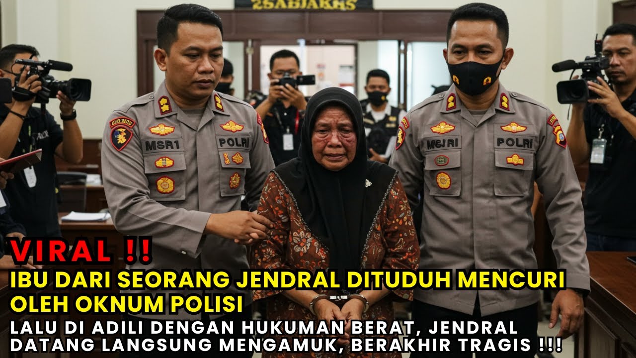VIRAL‼️IBU DARI SEORANG JENDRAL DITUDUH MENCURI OLEH OKNUM POLISI JENDRAL DATANG LANGSUNG MENGAMUK‼️