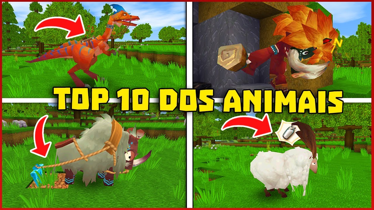 Mini World: TOP 10 CURIOSIDADES DO BOI, OVELHA, DINOSSAURO E MONSTROS DA ATUALIZAÇÃO