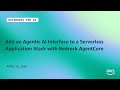 Add an Agentic AI Interface to a Serverless Application Stack with Bedrock AgentCore