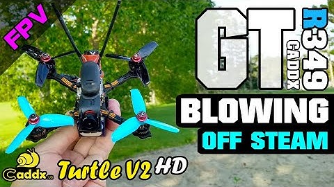 Diatone Rabbit GT R349 HD Caddx FPV - BLOWING OFF STEAM - NZ