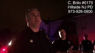 Hillside NJ PD "If you didn't give attitude you wouldn't have gotten a ticket"