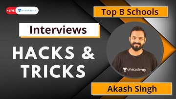 Words of Wisdom | Interview Hacks | Tips & Tricks| Ep 2 | Akash Singh | Unacademy CATalyst