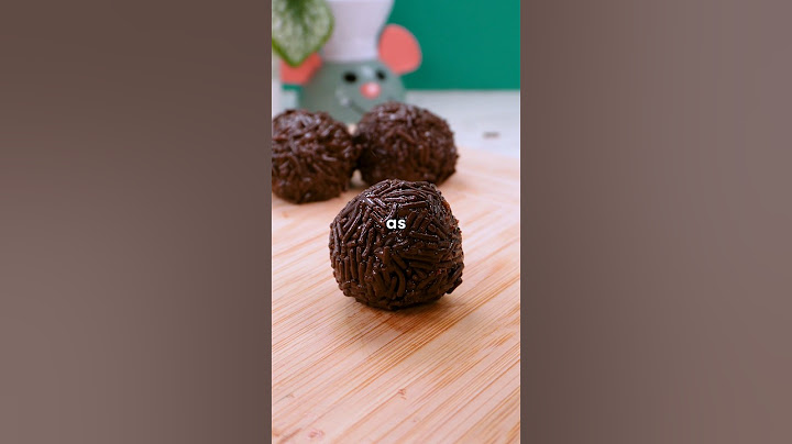 Is BRIGADEIRO the EASIEST 3-ingredient treat??