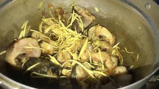 របៀប ខត្រីរ៉ស់ខ្មែរ How to Make Kor Natural Cat Fish,Food Khmer,Kor Trey Ross,Housewife