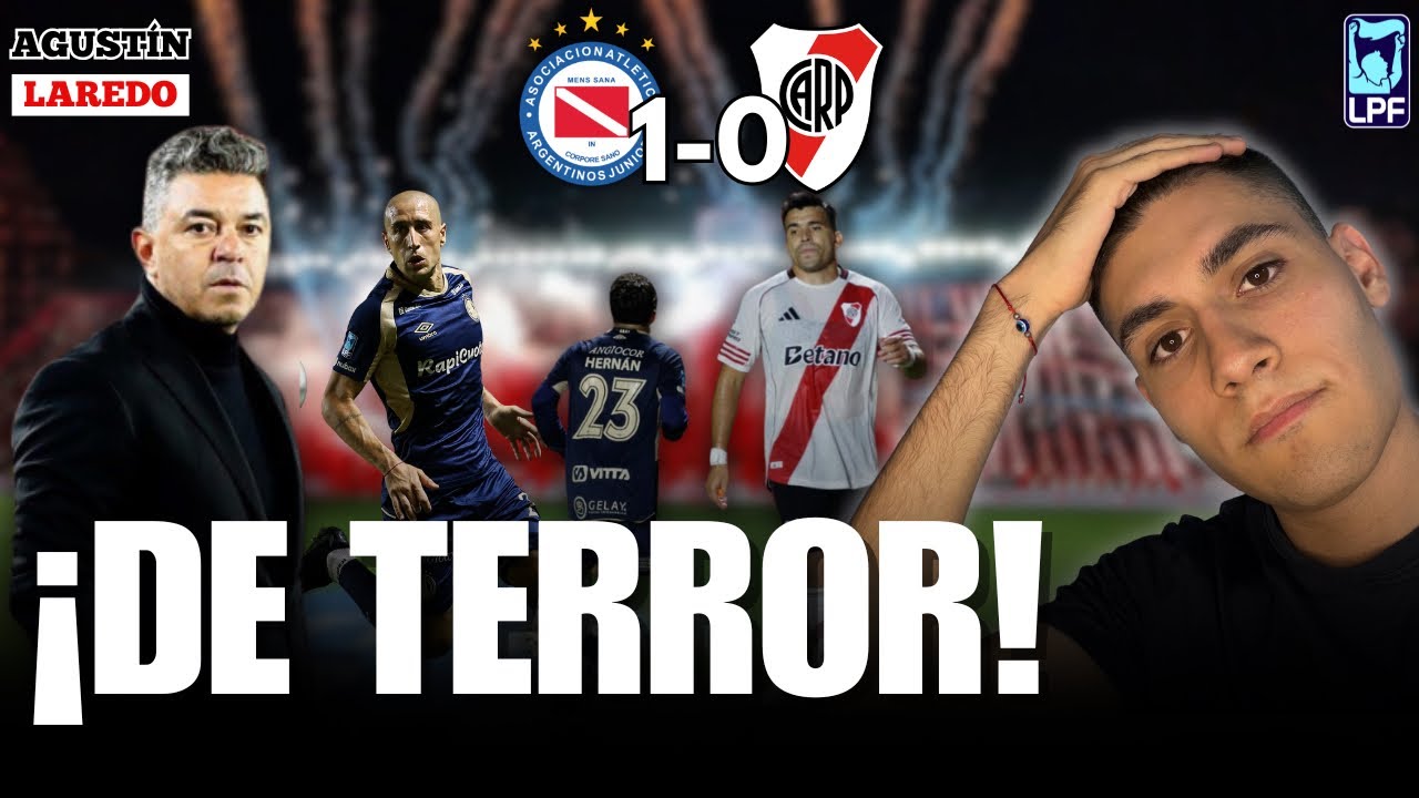 🤬¡Y VA OTRA DERROTA MÁS! | River PERDIÓ frente a Argentinos Jrs y no juega a NADA | 🔥🔥REACCIÓN 