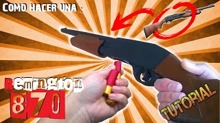 Como hacer una Remington 870 (DIY) - AFG Molodets