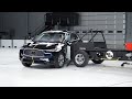 2022 Infiniti QX50 updated side IIHS crash test