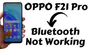 OPPO F21 Pro Bluetooth Not Working || Oppo F21 Bluetooth problem