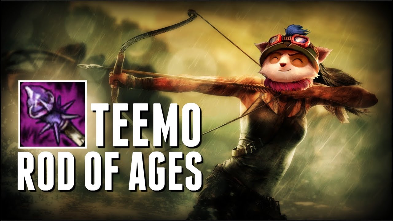 NEW "ROD OF AGES" TEEMO BUILD!!