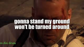 Johnny Cash - I Won't Back Down, lyrics (tradus romana)