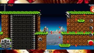 CONTRA 4 : REDUX ANDROID GAMING MOBILE  GAME STAGE 1 JUNGLE screenshot 2
