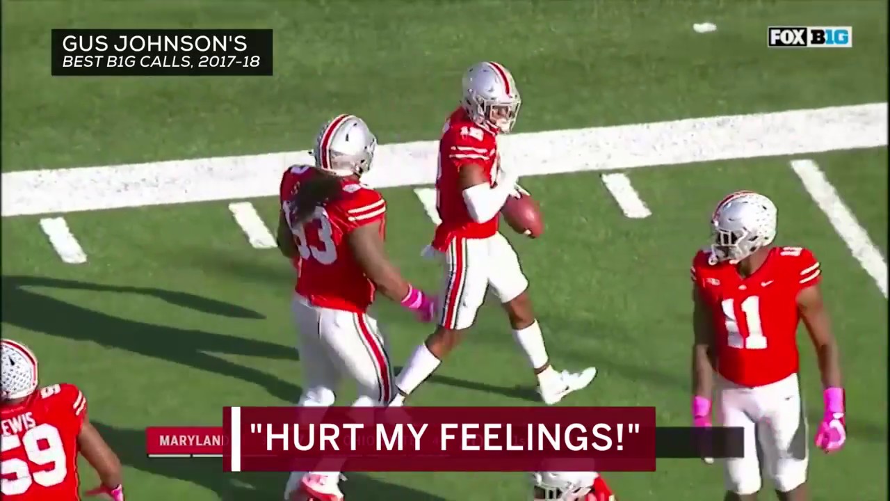 Gus Johnson S Best Calls From 2017 2018 Big Ten Football Big Ten Basketball Youtube