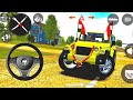 Modified Mahindra Thar 😱 Indian Game's (Gadi wala Games)#2025 #gameplay Simulator Game Android Thar 