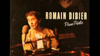 Video thumbnail of "Pleure pas - Romain Didier"