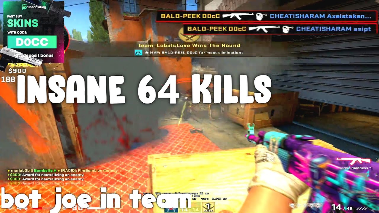 THE NEVER ENDING GAME (64 KILLS)