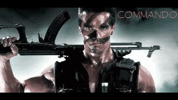 Atari Xe/XL  gameplay 🔵 Commando - VBXE Fix Update  - 4K 🔴