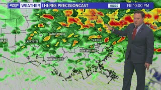 Weather: More Heavy Rain Friday, Flash Flooding Possible