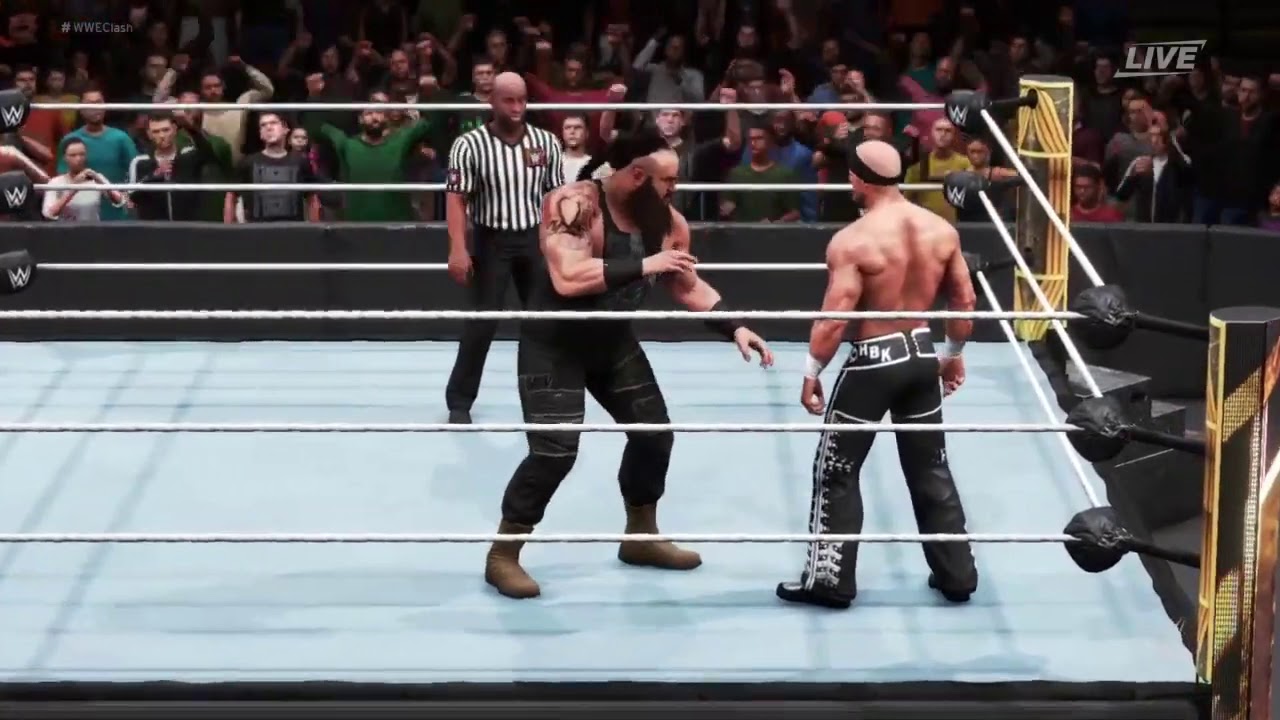 WWE 2K20 BRAUN STROWMAN VS SHAWN MICHAELS| The Ruling Dragons