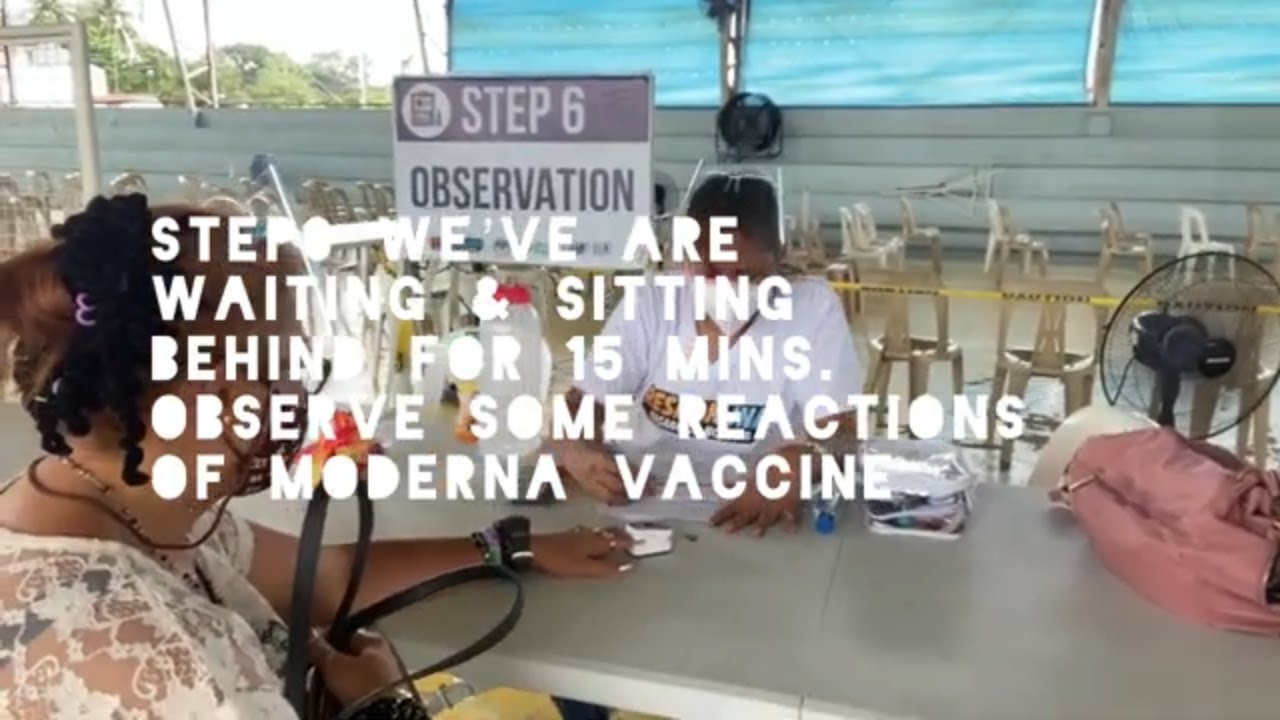 OUR 1’ST DOSE (MODERNA VACCINE)IN THE PHILIPPINES 🇵🇭 YouTube
