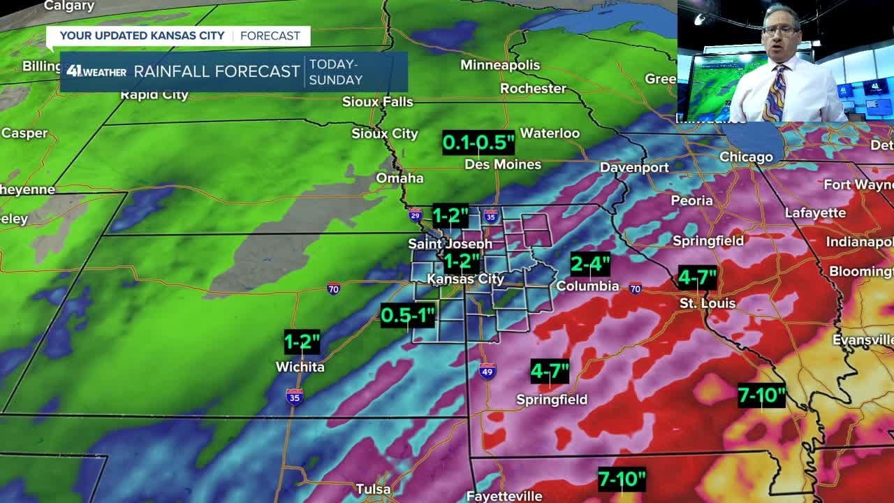 KSHB 41 Weather Blog: The Active Weather Pattern Continues USE - YouTube