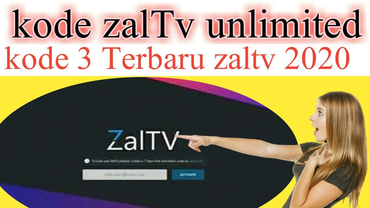 zaltv code activation kode zaltv 2020 zaltv code 2020 news - YouTube