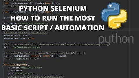 How to Run Selenium Python Mac for Absolute Beginners.