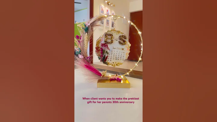 Resin wedding anniversary gift  | couple customised gift  #resinart #resinframe